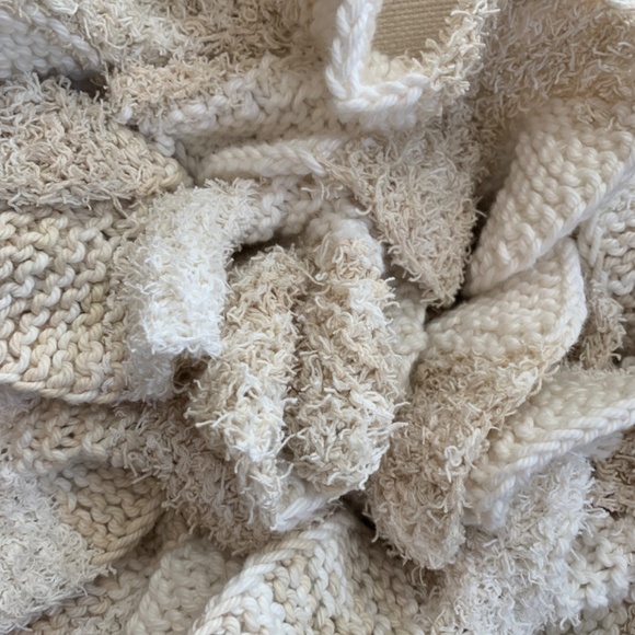 “Colors of Snow” A scarf that is as unique as you are and handmade in the USA! - Picture 2 of 3